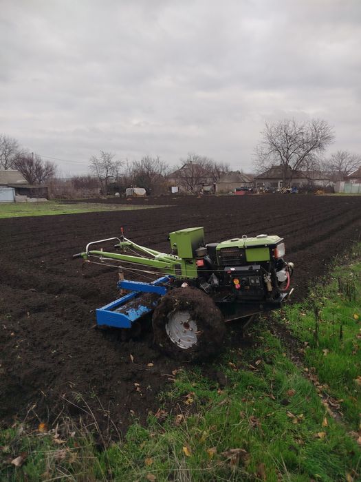 Культивація мотоблоком!!