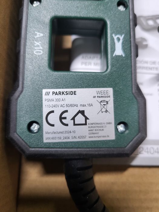 Адаптер для вимірювання струму Parkside Psma 300 A1