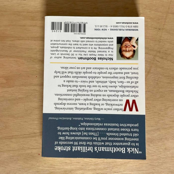 Convince them in 90 seconds - Nicholas Boothman