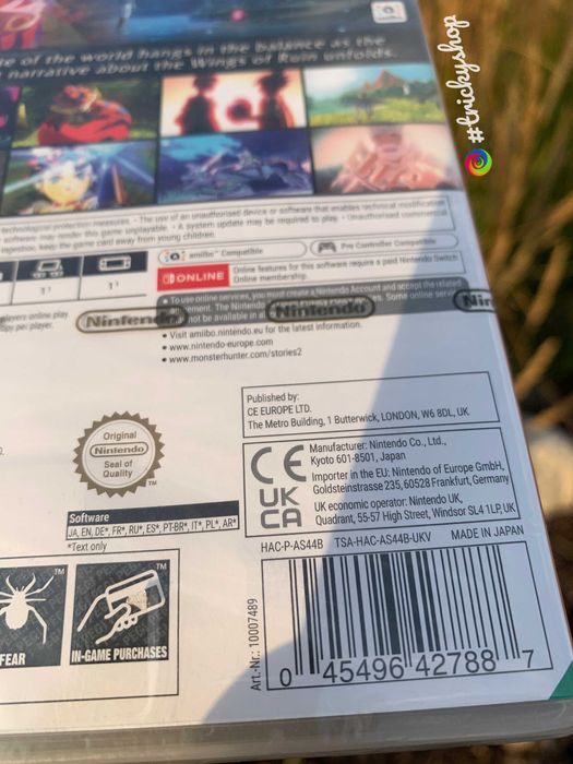 Switch Monster Hunter Stories 2: Wings of Ruin (New)