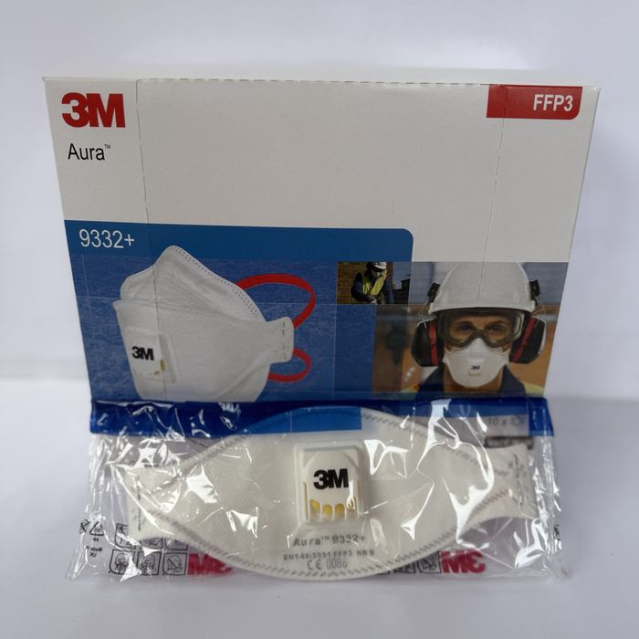 Респіратор 9332+ Aura з клапаном, 9162 3М