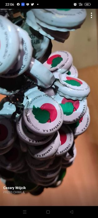 Kapsle Tymbark z lat 90