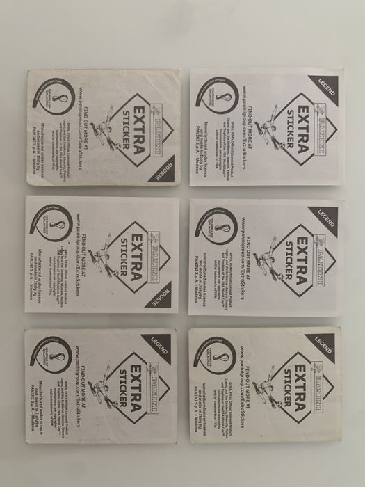 Cromo do Mundial legend