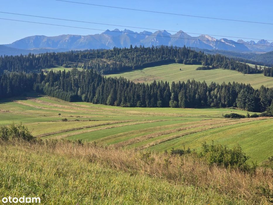 Działka z panoramicznym widokiem na Tatry – Niedzica