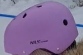 Kask nils fioletowy 54