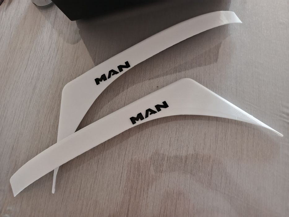Реснички на фари MAN TGX