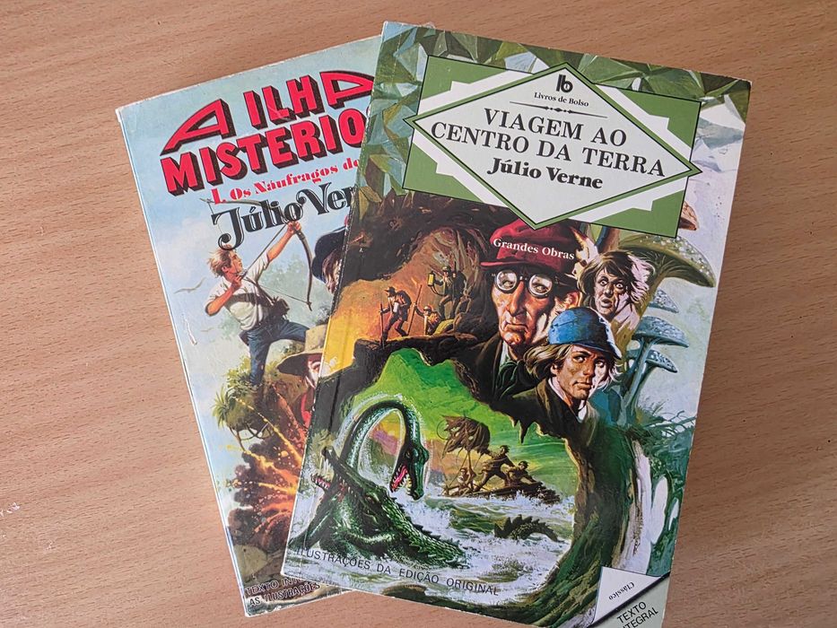 Livro "A Ilha Misteriosa: I. Os Náufragos do Ar" de Júlio Verne