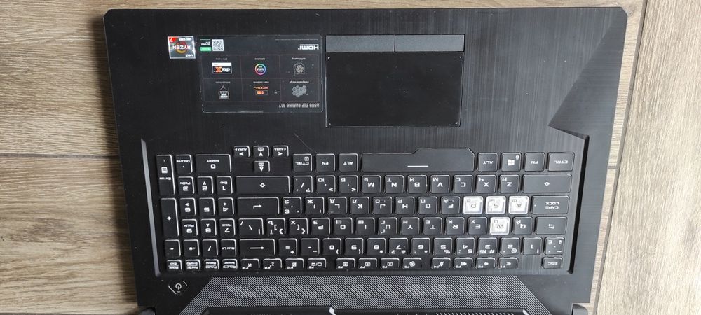 Ноутбук Asus TUF FA706II-H7004 залитий! на запчастини ремонт