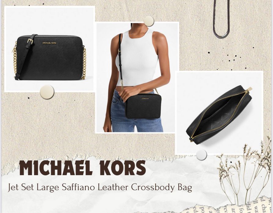 Оригінальні сумки Michael Kors Jet Set crossbody