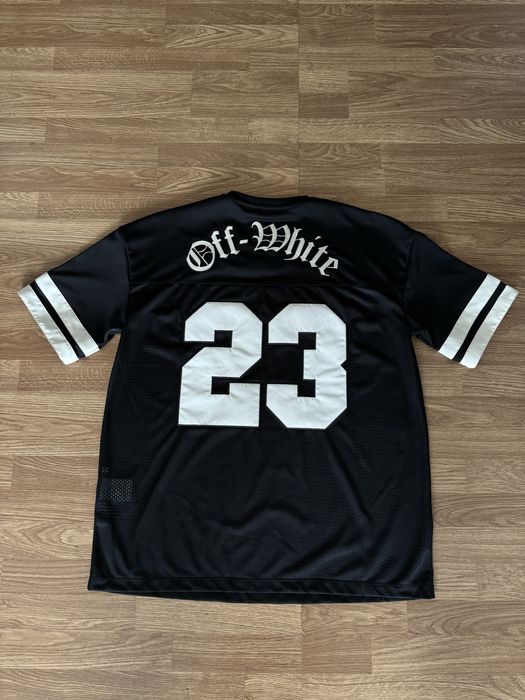 Off-white Football mesh S/S tee size M