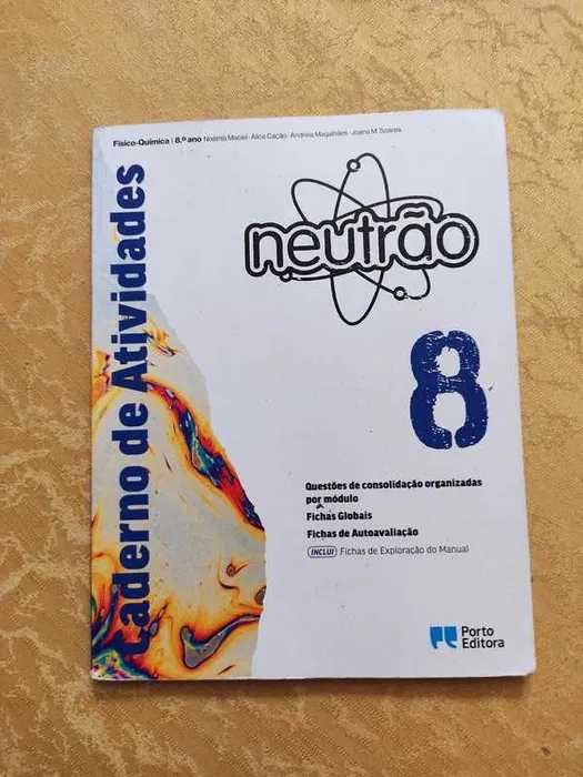 Neutrão - Físico-Química - 8.º Ano Escolar (como novo)