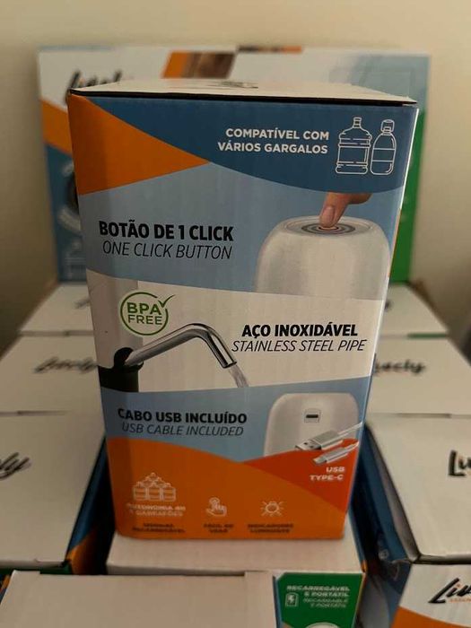 Bomba de água portátil a bateria