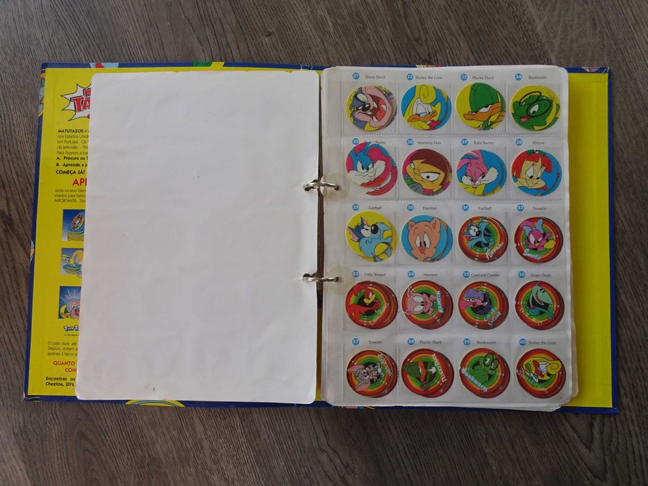 Antigo Dossier Matutano Matutazos com 139 Tazos