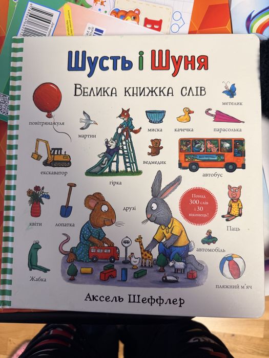 Шусть і Шуня. Велика книга слів з віконцями