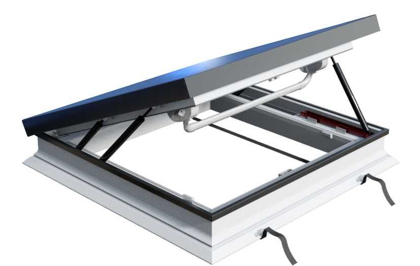 Okno wyłazowe do płaskiego dachu OKPOL PGM A1 120x90