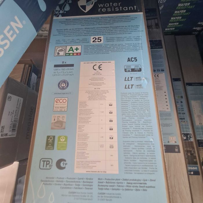 Panele CLASSEN Dąb San Lorenzo AC5 wodoodporne