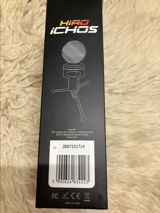 Mikrofon gamingowy HIRO Ichos