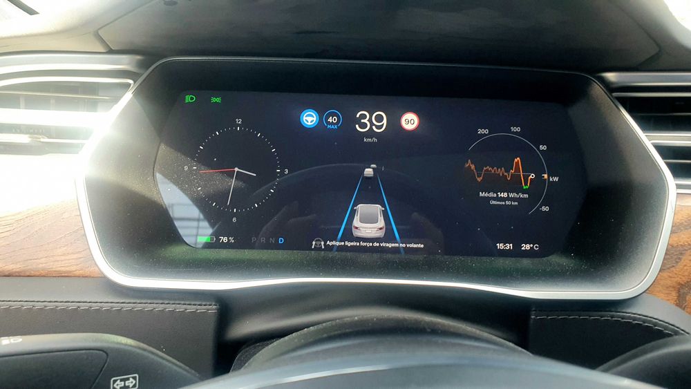 Tesla Model S 75 D  impecável, com Garantia