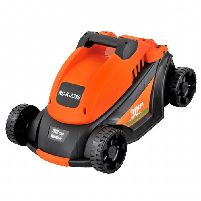 Kosiarka Elektryczna 1000W 30cm Z Koszem 35L Do Trawy Ogrodowa