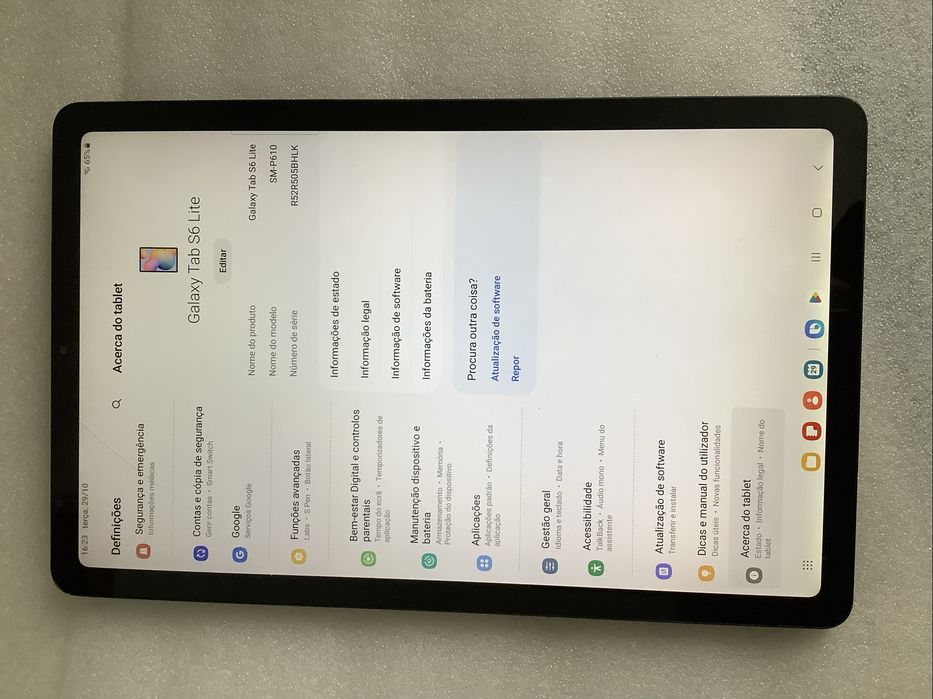 Samsung Galaxy Tab S6 Lite