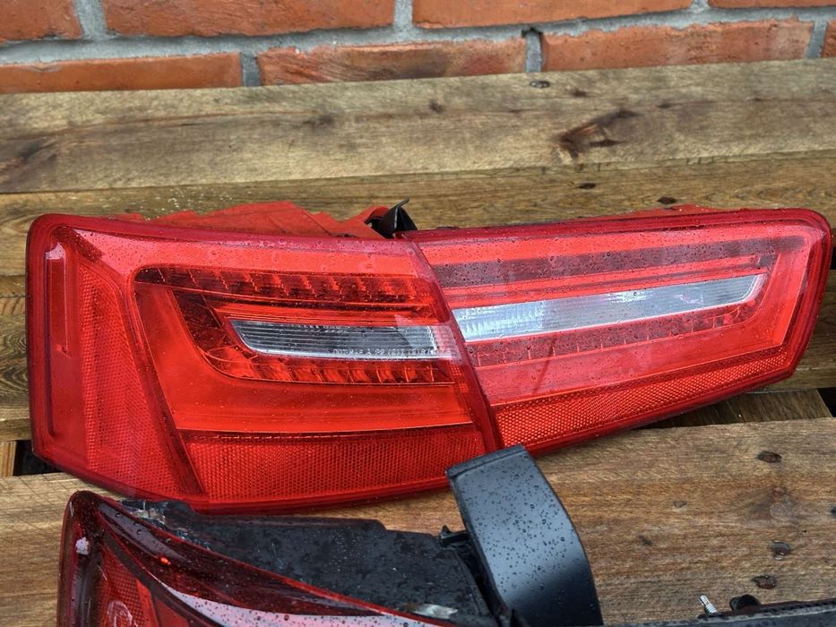 Audi A6 C7 задні фари LED рест дорест Європа Америка