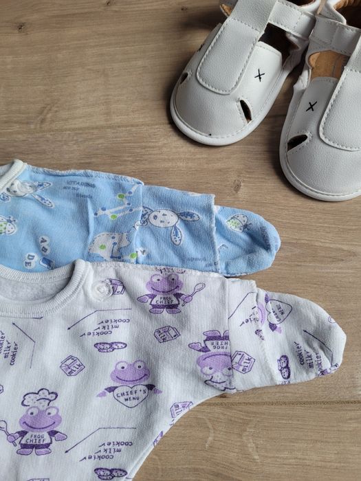 Zestaw kaftanik bluzki 50