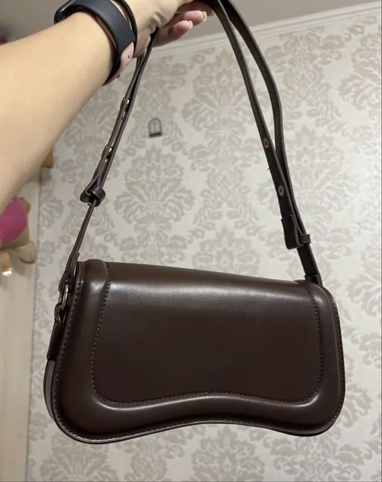 Сумка нова шоколадна коричнева