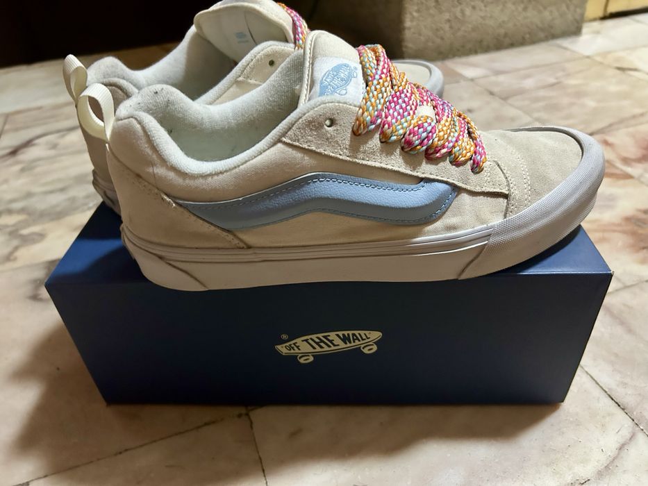 Vans knu skool creme