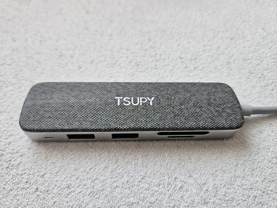 USB HUB Tsupy aluminiowy