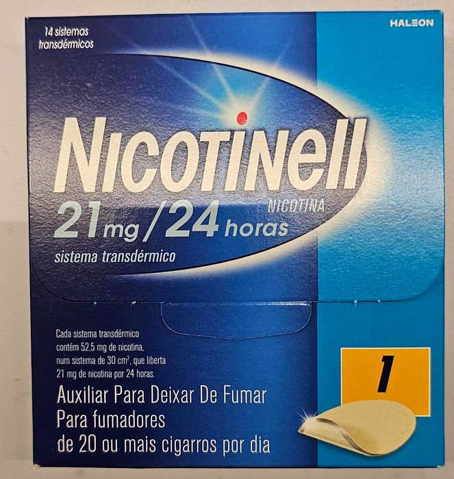 Pensos nicotina para deixar de fumar - nicotinell 21 mg