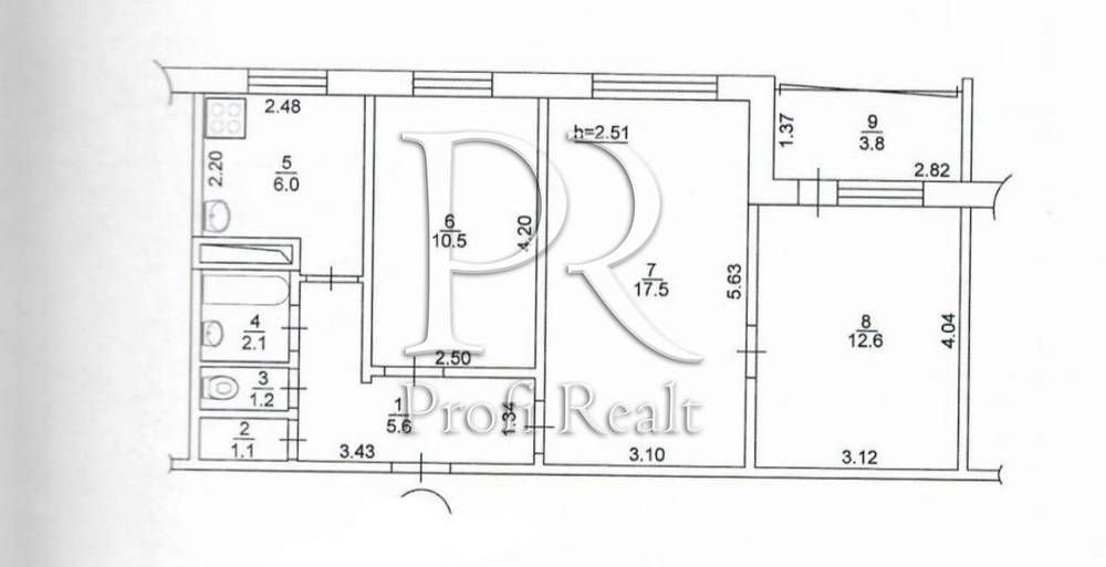 Продаж 3 кімнат квартири Лісова/Мілютенка/Братиславська/Чернігівська