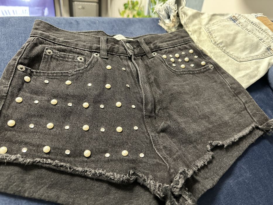 3 sztuki spedenek jeansowych 32/xs