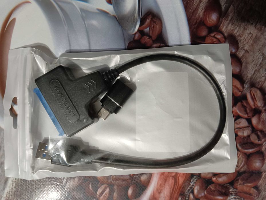 Перехідник USB 3.0 - Sata 2,5 + Type C - Usb 3.0
