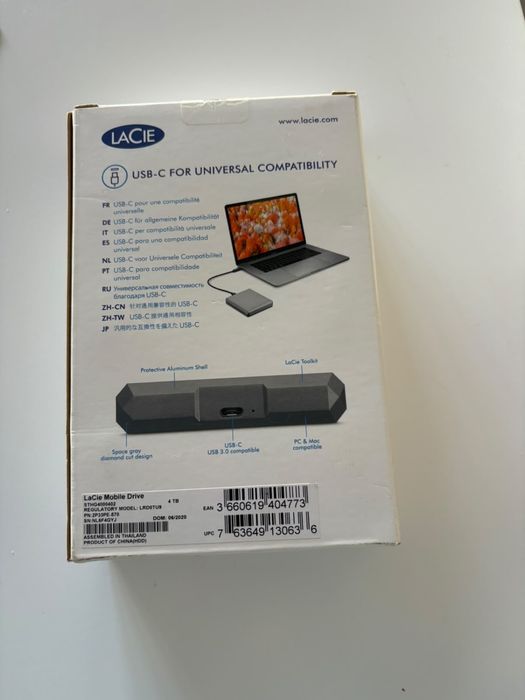 Disco externo 4TB