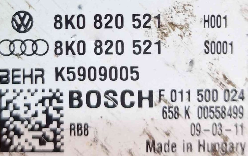 Resistência da Chauffage / Sofagem f011500024 - AUDI A4 B8 Avant
