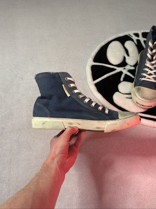 Кеди Balenciaga Paris Denim "High" 41-45