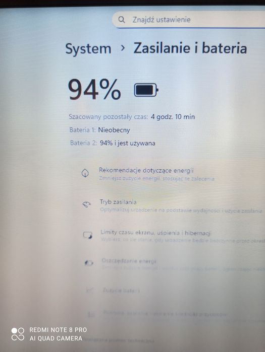 Laptop Lenovo i5/8GBRAM/Windows11