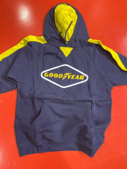 Goodyear sweatshirt com capuz em algodão