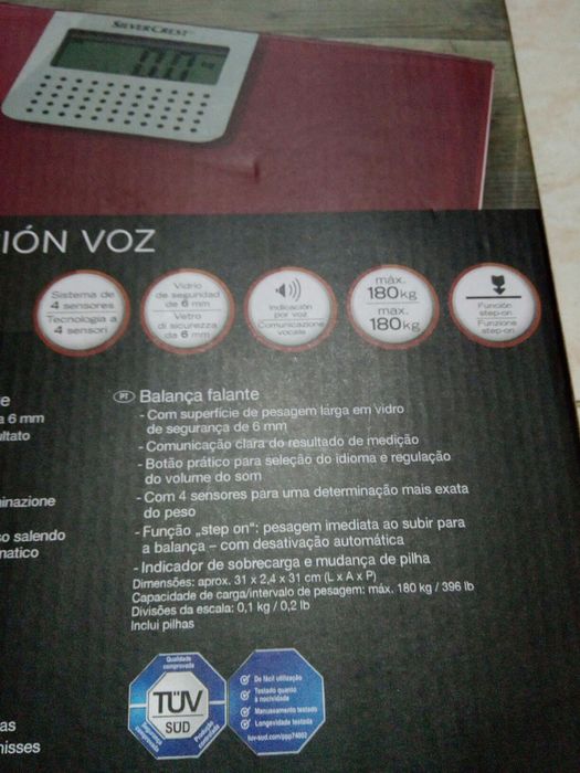 Balança que fala, NOVA