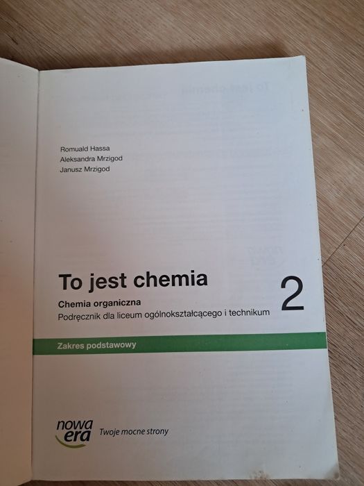 Podręcznik do chemii 2 zakres podstawowy