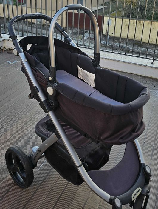 Trio Playxtrem Skyline Irongate Carrinho bebé Ovo Alcofa Auto Fix