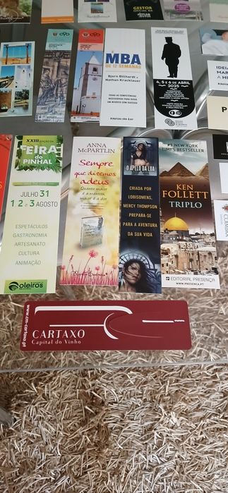 30 Marcadores de livros, novos