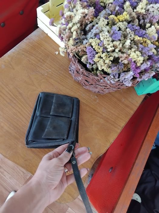 Барсетка шкіряна чоловіча