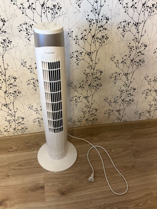 wentylator kolumnowy marki Klarstein w białym