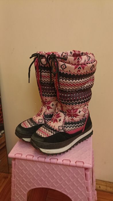 Чобітки зимові для дівчинки, 36-37 розмір