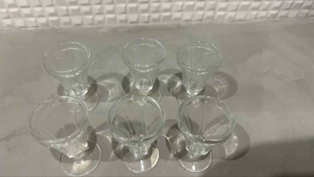 Conjunto de copos para licor