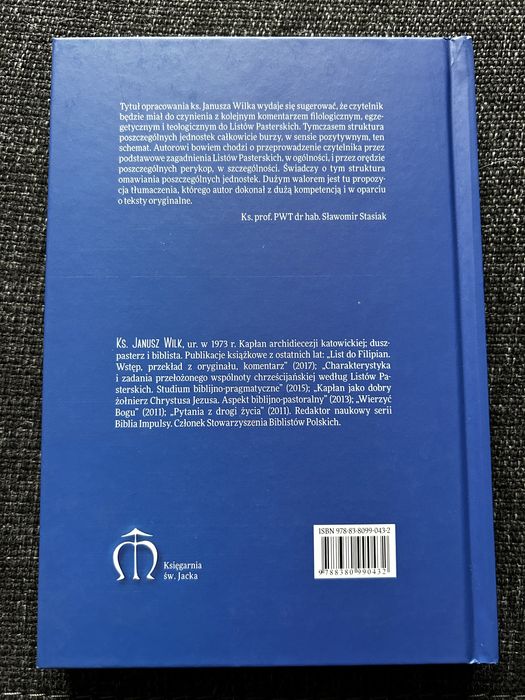 Biblia Impulsy, Listy Pasterskie, tom XIV