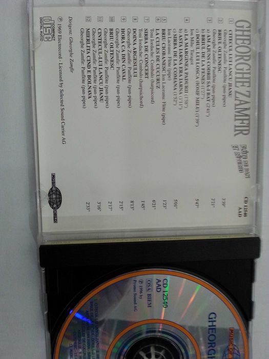 Płyta Cd Gheorge Zamfir Fluete De Pan Et Reveries