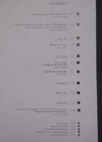The Craft Traditions of Pakistan - Clay - Cloth - Wood - Metal - Stone