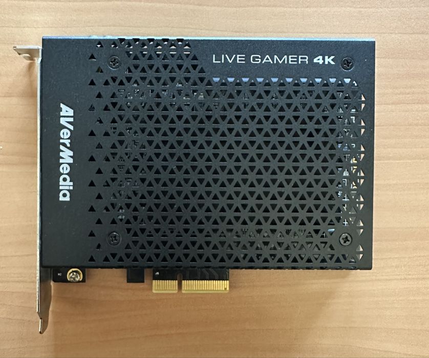 Placa de Captura AverMedia Live Gamer 4K (GC573) – 4K HDR / 240FPS PCIe